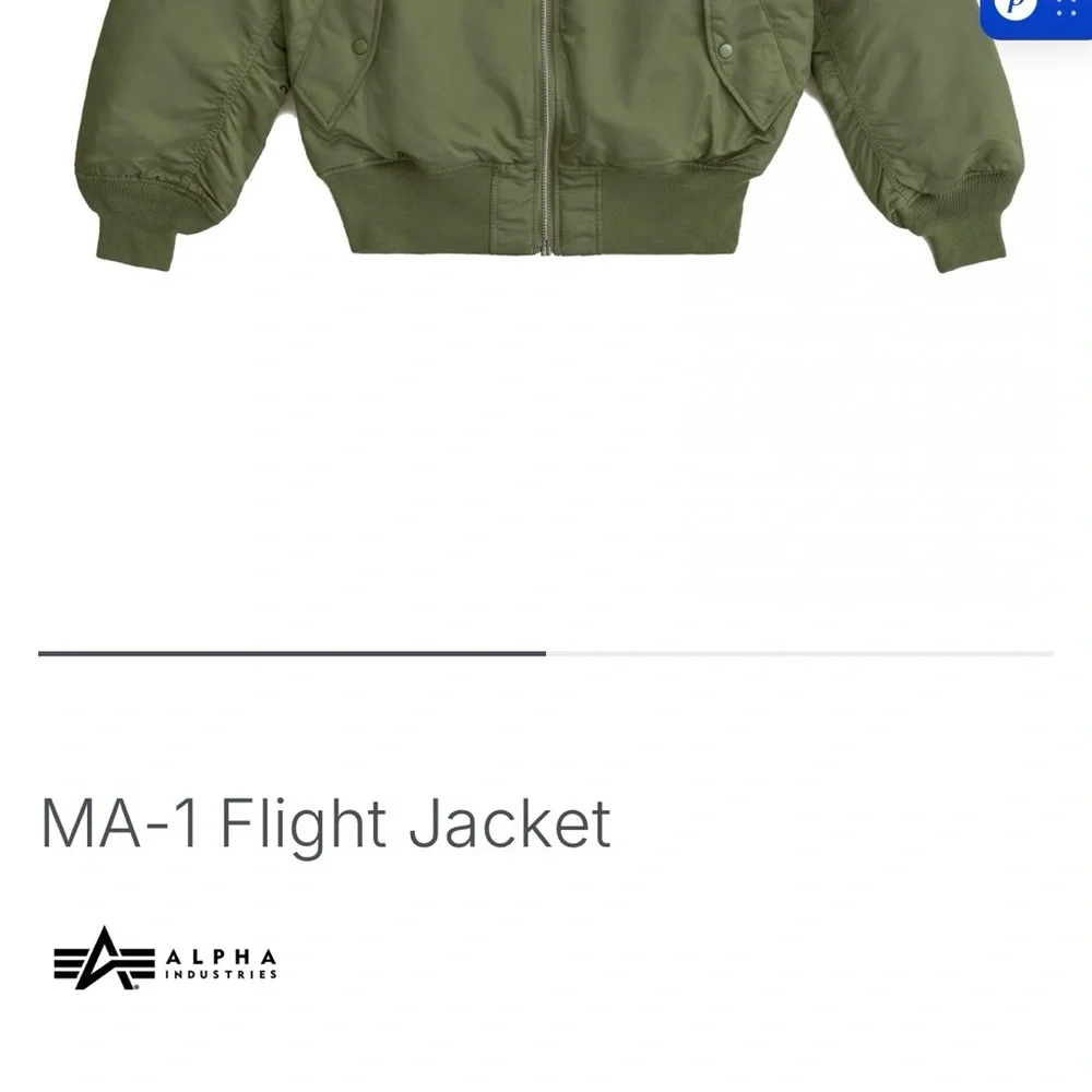Alpha Industries MA-1 Flight bomber jacket - Picture 11 of 11